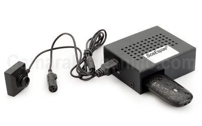 Camara boton con servidor Wifi para Pinganillos