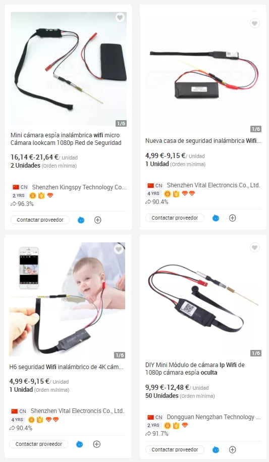 Pinganillos con cámara boton wifi ip Pinganillos con cámara boton wifi ip